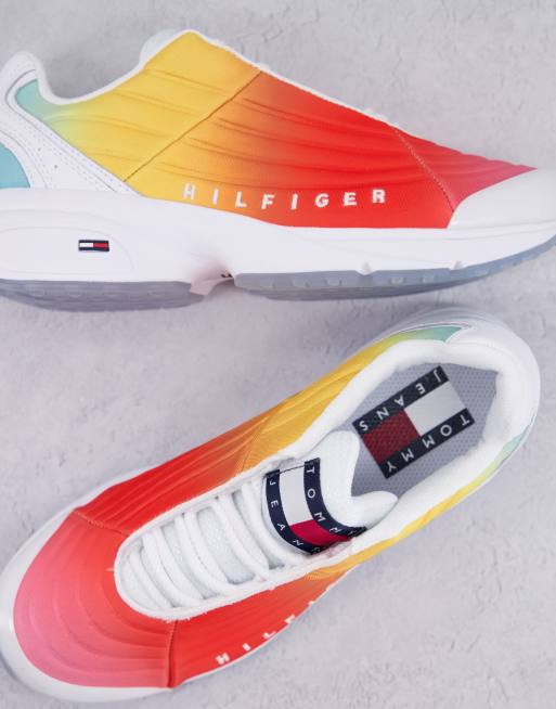 Tommy hilfiger cheap sandals rainbow