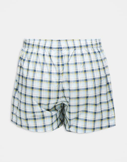 Tommy Hilfiger - Heritage - Lot de 3 caleçons en coton à carreaux et rayures, 3 de 3