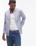 [Tommy Hilfiger] Tommy Hilfiger heritage oxford shirt in light blue M Royal Blue