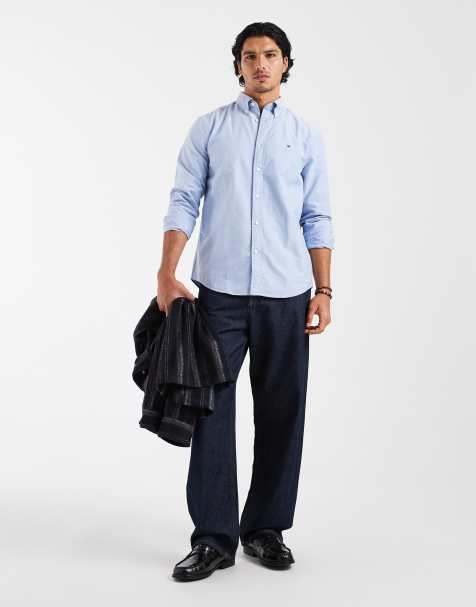 Tommy Hilfiger heritage oxford shirt in light blue - view 1