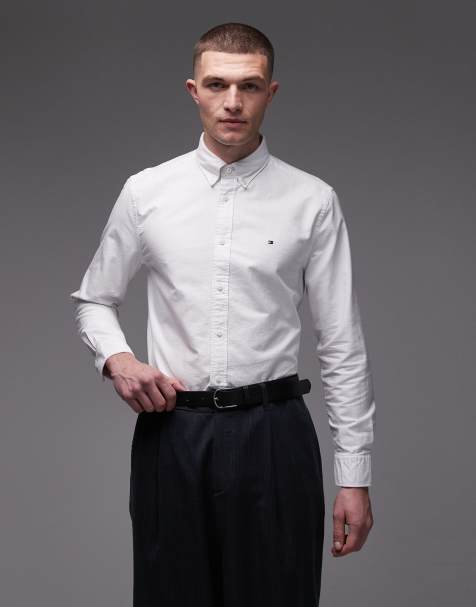 Tommy Hilfiger Heritage Oxford shirt in white - view 1