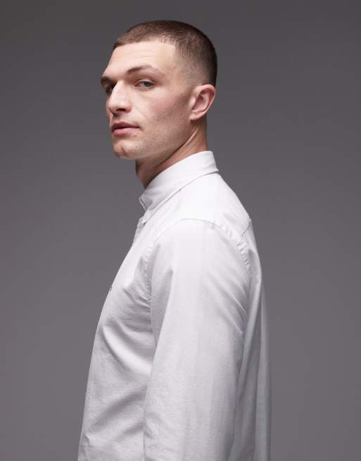 Tommy Hilfiger Heritage Oxford shirt in white, 3 of 5