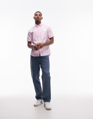 TOMMY HILFIGER HERITAGE OXFORD SHORT SLEEVE SHIRT