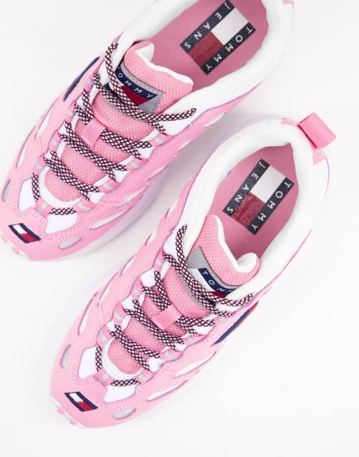 Tommy hilfiger sales sneakers roze