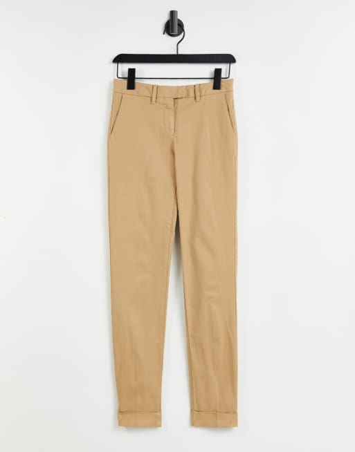 Tommy Hilfiger heritage slim fit chino in tan