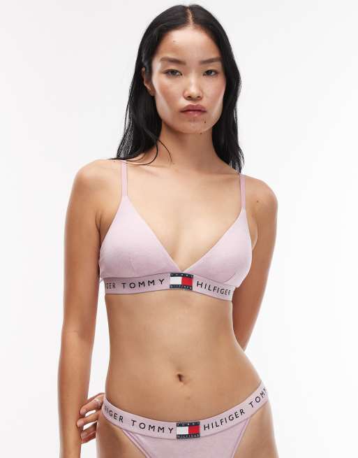 Tommy Hilfiger - Heritage - Soutien-gorge triangle - Rose chiné, 4 de 4