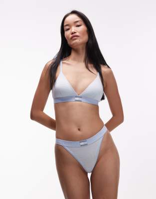 Tommy Hilfiger Heritage Tanga Thong In Multi