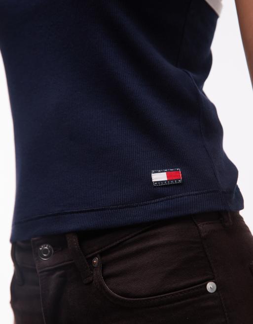 Tommy Hilfiger Heritage vest co-ord in navy, 4 of 4