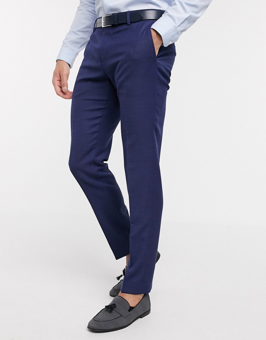 Tommy Hilfiger HMT slim fit suit trousers-Blue