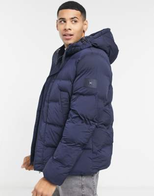 tommy jeans padded bomber jacket