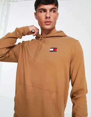 Tommy Hilfiger hoodie in brown - ASOS Price Checker