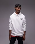 [Tommy Hilfiger] Tommy Hilfiger hoodie in white-Grey M WHITE