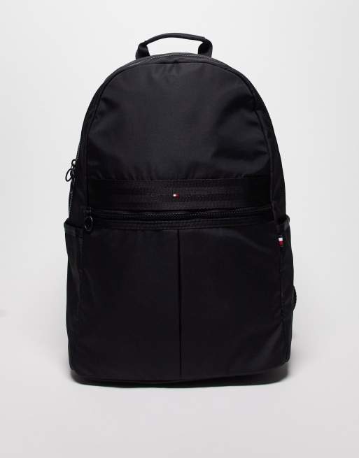 Tommy Hilfiger horizon backpack in black | ASOS