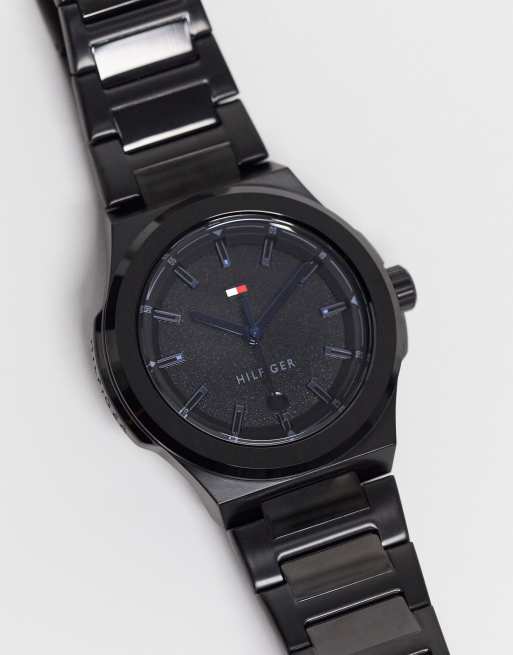 Tommy hilfiger best sale zwart horloge