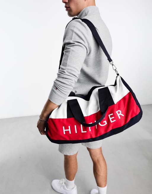 Mini tommy hilfiger duffle bag on sale