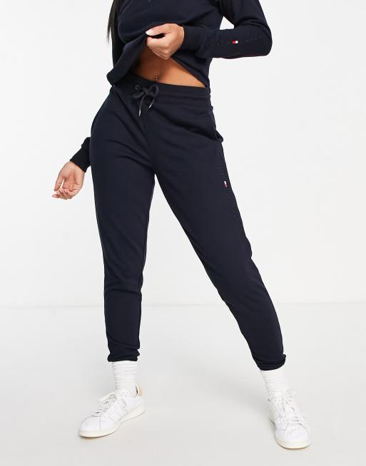 Tommy Hilfiger - Icon 2.0 - Lounge joggingbroek van katoenmix in marineblauw