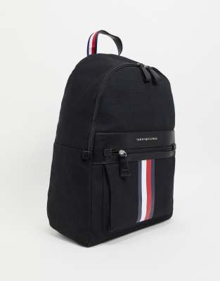 tommy hilfiger canvas backpack