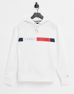 tommy hilfiger chest logo hoodie