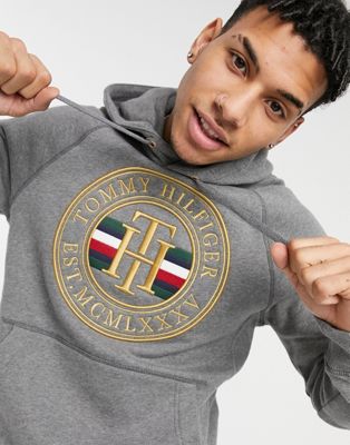 Tommy Hilfiger icon circle logo hoodie 