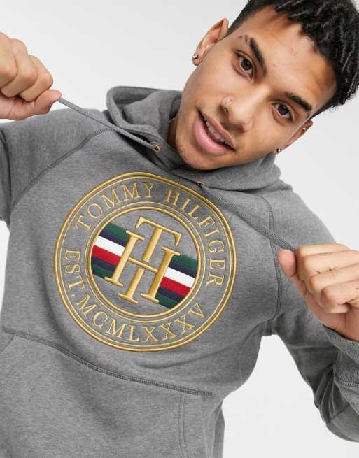 Tommy hilfiger shop icon sweatshirt grey