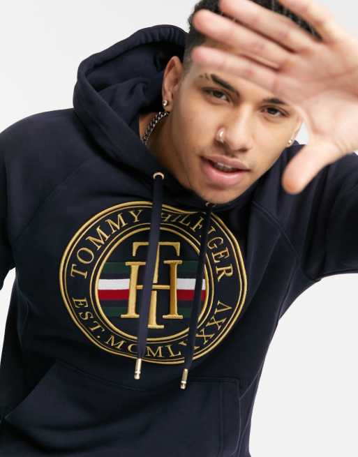 Tommy jeans circle store logo sweatshirt