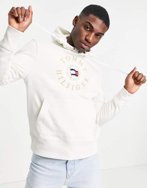 Tommy hilfiger store icon embroidered hoodie