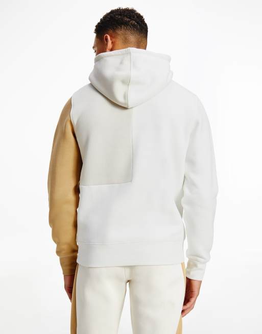 Tommy hilfiger cream outlet hoodie