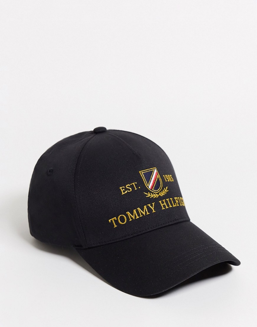 Tommy Hilfiger icon embroidery cap-Black