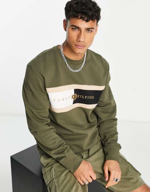 Tommy icons deals sweatshirt