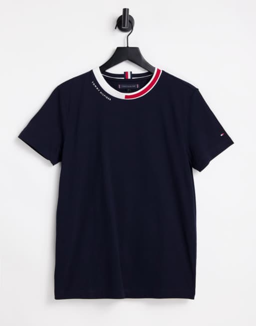 Tommy hilfiger 2024 collar t shirts