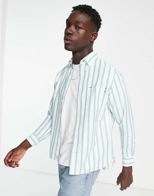 Tommy hilfiger deals shirts striped