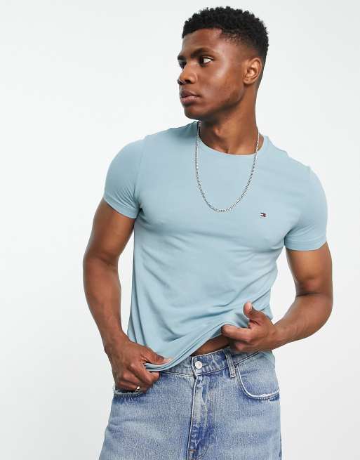 Light blue tommy hilfiger cheap t shirt