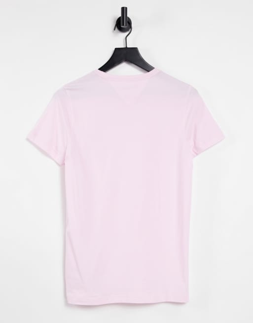 hot pink tommy hilfiger shirt