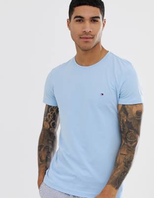 tommy hilfiger sky blue shirt