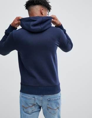 tommy hilfiger navy hoodie mens