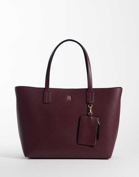 Tommy Hilfiger – Icon – Vinröd toteväska - view 1