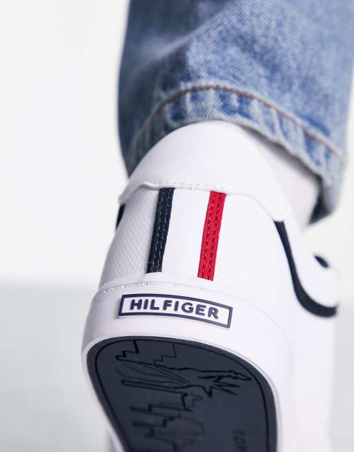 Tommy Hilfiger – Iconic – Białe skórzane buty sportowe, 2 z 4