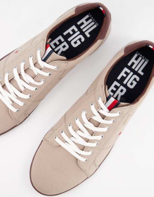 tommy hilfiger iconic leather trainers
