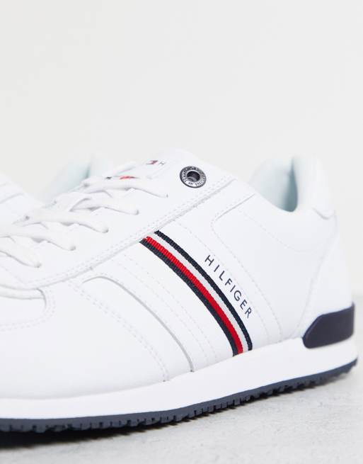 Tommy hilfiger iconic leather cheap textile runners