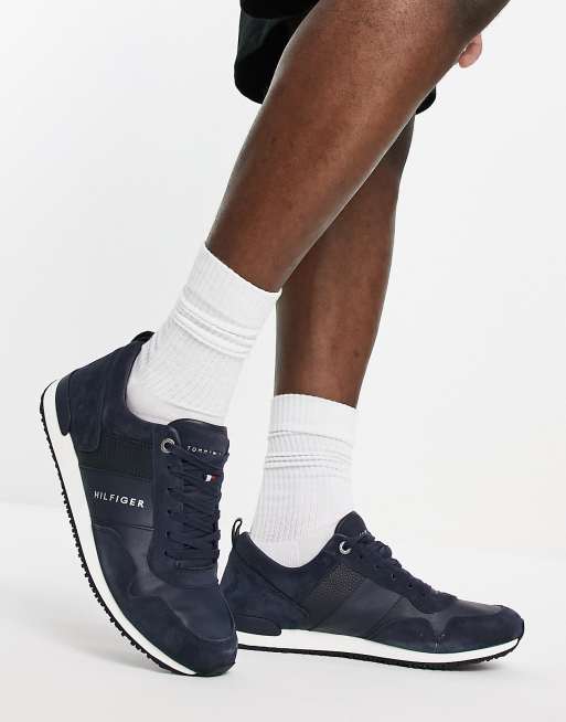 Navy tommy shop hilfiger trainers