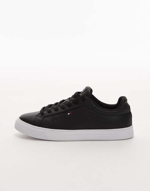 Tommy Hilfiger - Iconic - Leren sneakers in zwart, 2 van 5