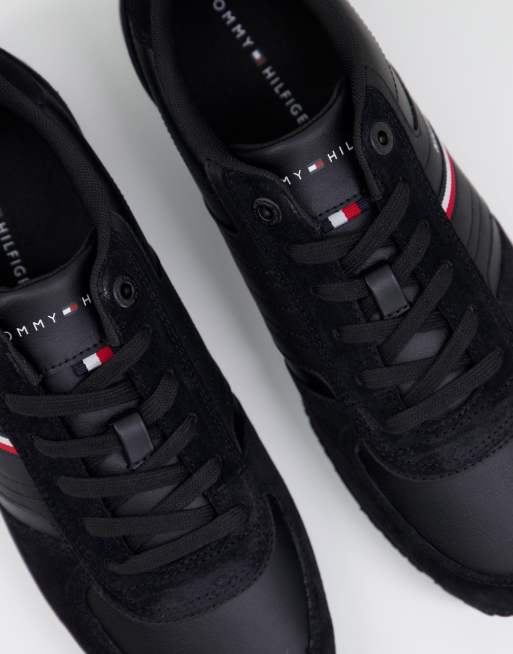 Tommy Hilfiger Iconic Runner Sneaker in Schwarz ASOS