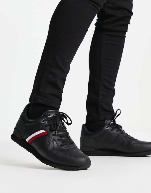 Tommy hilfiger 2025 trainers black