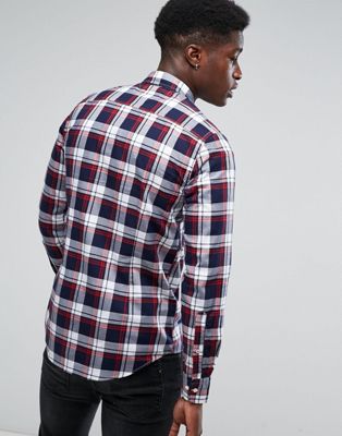 tommy jeans check shirt