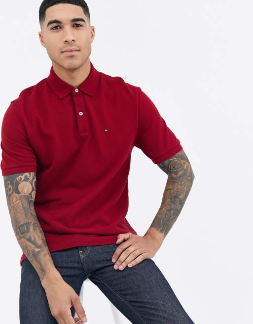 Custom fit deals tommy hilfiger polo