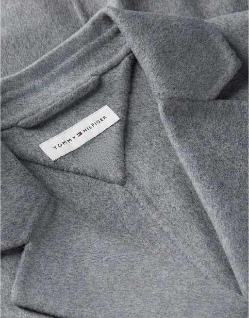 Tommy Hilfiger Jacke aus Wollmix, schmal geschnitten, einreihig, in Grau, 6 von 6