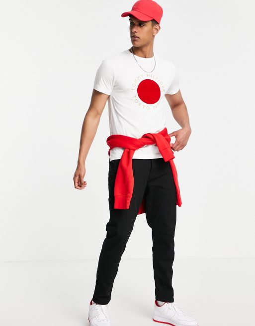 Tommy Hilfiger japan tokyo round graphic tshirt ASOS