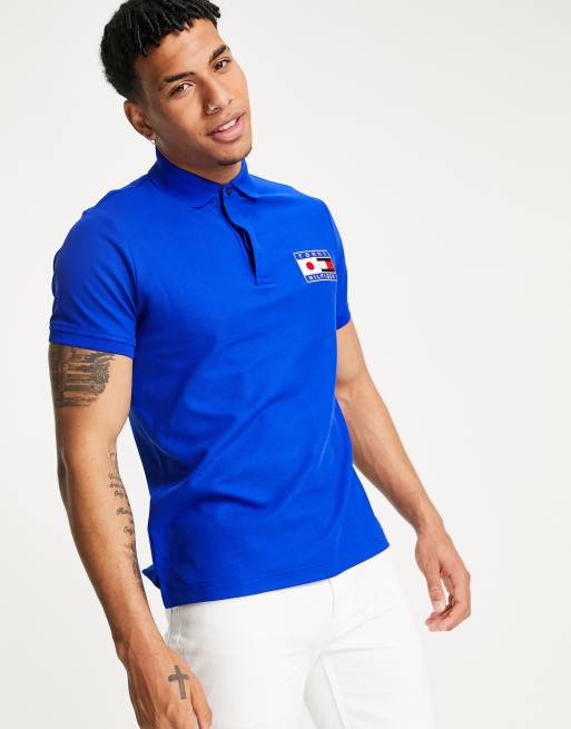 Tommy Hilfiger japan tokyo slim polo shirt | ASOS