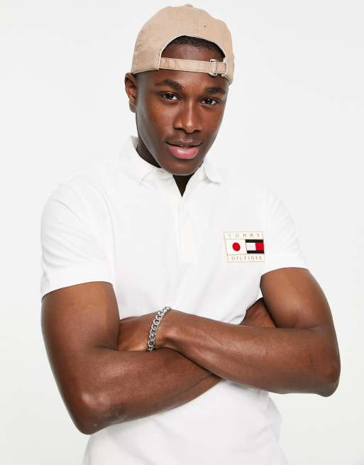 Tommy Hilfiger japan tokyo slim polo shirt ASOS