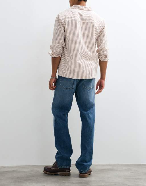 Tommy Hilfiger jean droit Dover bleu délavage moyen, 3 de 6